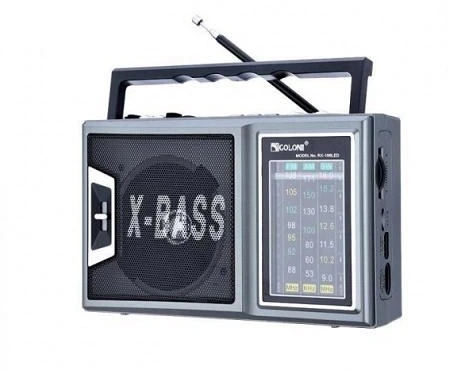 Радіо Golon RX-166 LED Grey