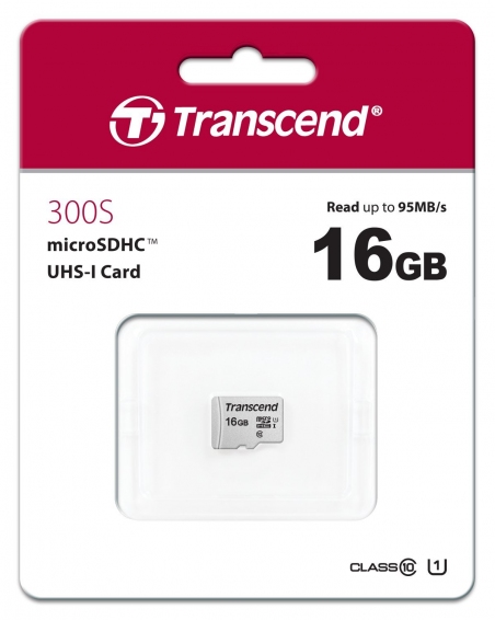 Карта пам'яті Transcend 300S Micro SDHC 16GB TS16GUSD300S Карта пам'яті Transcend 300S Micro SDHC 16GB TS16GUSD300S