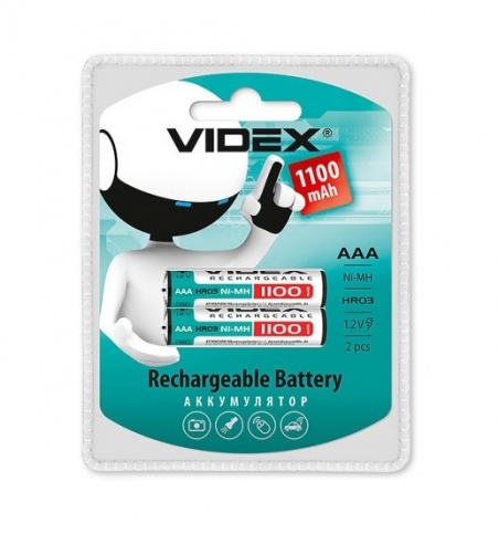 Акумулятори Videx HR03/AAA 1100mAh