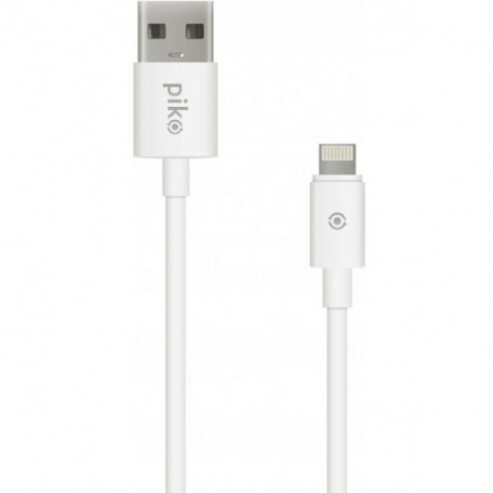 USB кабель Piko Lightning 1m White (CB-UL1) USB кабель Piko Lightning 1m White (CB-UL1)