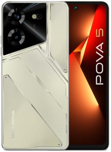Смартфон Tecno POVA 5 (LH7n) 8/256GB Amber Gold