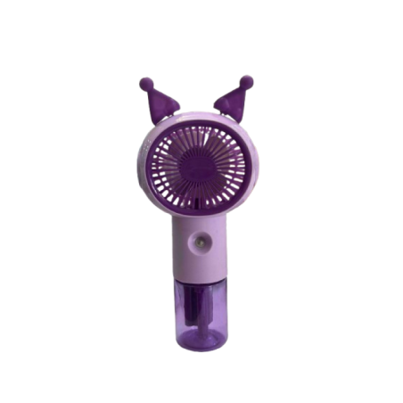 Вентилятор акумуляторний ручний Spray Fan LY-5088 Violet
