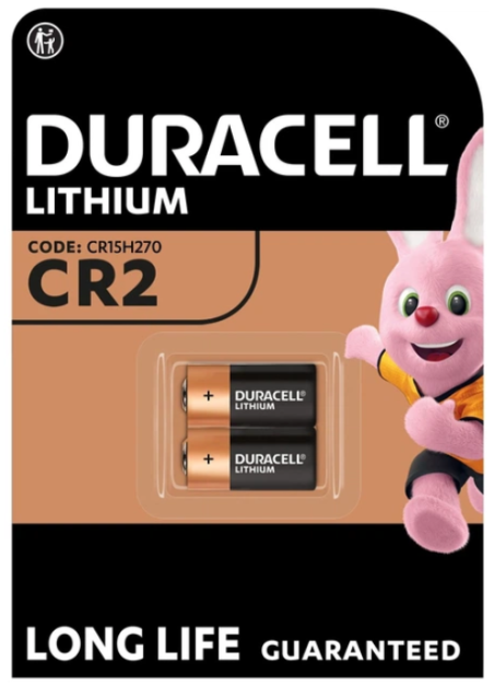 Батарейка Duracell High Power CR2 3V Lithium 2 шт