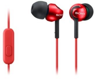 Навушники Sony MDR-EX110APR Red