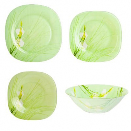 Столовий сервіз Luminarc Aime Carina Sofiane Green J7881 Столовий сервіз Luminarc Aime Carina Sofiane Green J7881