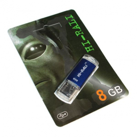USB-флеш-накопитель Hi-Rali 8GB Rocket Blue
