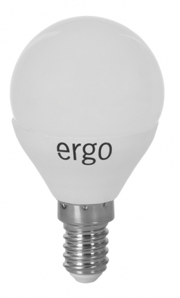 Светодиодная лампа Ergo Standard G45 E14 4W 220V 4100K Нейтральный Белый