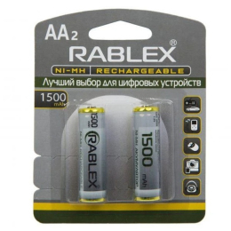 Акумулятор Rablex HR-06 x2 1500mAh (NiMH)