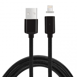 USB кабель Qihang QH-C3670 USB-Lightning Black