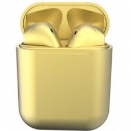 Навушники TWS HBQ I12 Power Bank Gold