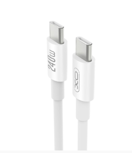 Кабель XO NBQ298 Type-C 30Вт 1м White