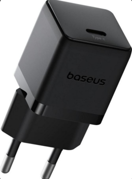 Мережевий зарядний пристрій Baseus Palm Fast Charger 20W Cluster Black P10111602113-00