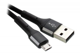 USB кабель Reddax RDX-392 microUSB 2.4A Grey