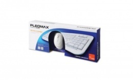 Комплект (клавіатура + миша) PLEOMAX PKC - 700W White