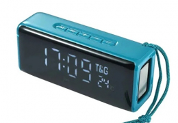 Портативна колонка Bluetooth T&G TG-174 aquamarine