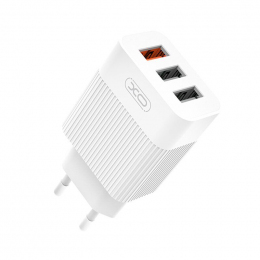 Зарядное устройство XO QC 3.0 XO L72 30W (18W/1USB + 2.4A/2 USB) 