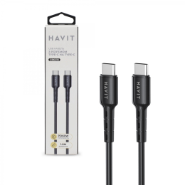 USB кабель Havit HV-CB6235 Type-C to Type-C