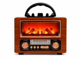 Радіо NNS NS-901BT Light Wood