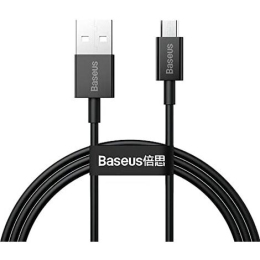  Кабель Baseus Super Series Micro-USB 2A 1м Black (CAMYS-01)