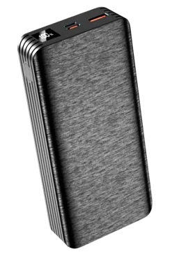 Зовнішній акумулятор XO PR144 20000 mAh Black
