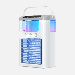 Міні-вентилятор із зволожувачем Ice Cooler K918 White/Grey