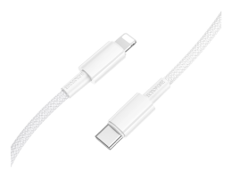 Кабель Borofone BX117 Source Type-C to Lightning White