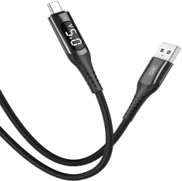USB кабель XO Type-C XO-NB162 2.4A/1m Black