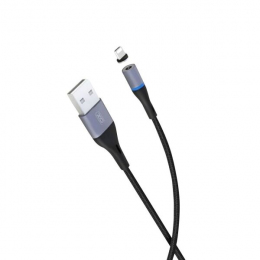 USB кабель XO microUSB NB125 Magnetic 2A/1m Black