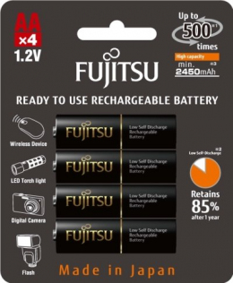Акумулятори Fujitsu Pro HR-3UTHCEU(4B) AA/(HR6) 2450mAh LSD Ni-MH 4шт