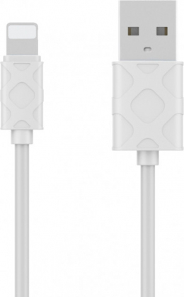 USB кабель Baseus Yaven Lightning 2.1 A 1 м White (CALUN-02)