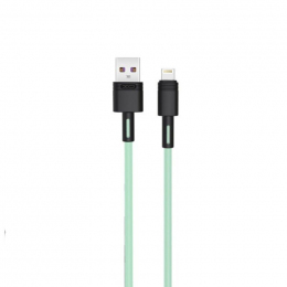 USB кабель XO lightning NBQ166 5A/1m Green