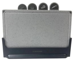 Набір обробних дощок BRAVIRA BR2002 Grey