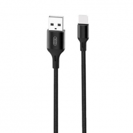USB кабель XO Type-C NB143 Braided 2.4A/1m Black