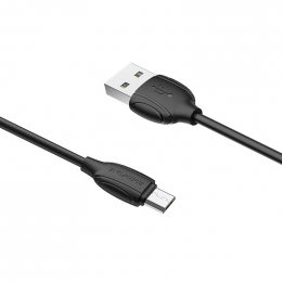 USB кабель Borofone Benefit BX19 Micro-USB Black