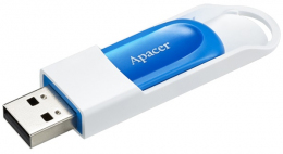 USB-флеш-накопичувач Apacer AH23A 32GB USB White/Blue (AP32GAH23AW-1)