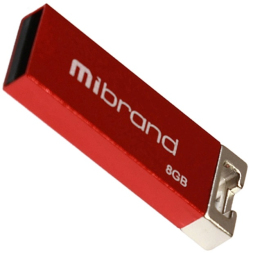 USB-флеш-накопитель Mibrand 8 GB Chameleon Red (MI2.0/CH8U6R)