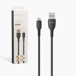 USB кабель Havit HV-CB618C Micro USB 1м
