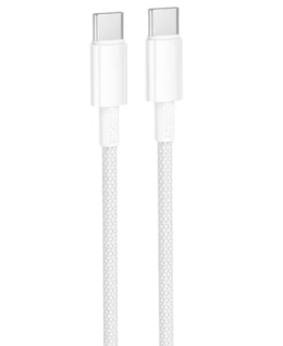 Кабель Borofone BX117 Type-C to Type-C 60W White
