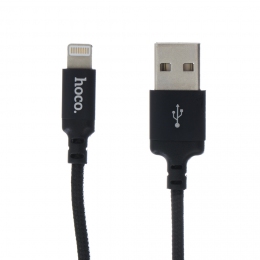 USB кабель Hoco X14 Lightning-USB 1m Black