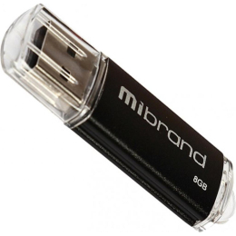 USB-флеш-накопичувач Mibrand 8 GB Cougar Black (MI2.0/CU8P1B)