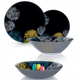 Столовий сервіз Luminarc Black Washed Out Blue Q1066