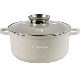 Каструля BRAVIRA SandLight BR8008-26 Beige