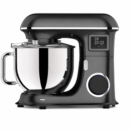 Планетарний міксер 2600W 2 чаші 6L/7L Grey
