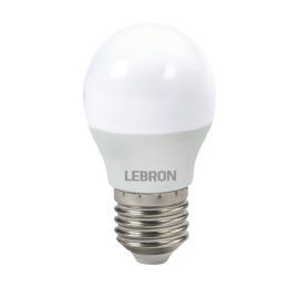 LED лампа Lebron L-G45 6W 4100K E27 White