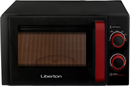 Мікрохвильова піч Liberton LMW-2082 M Black Red