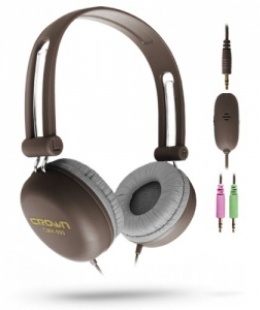 Наушники Crown CMH-999 Brown Наушники Crown CMH-999 Brown
