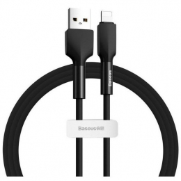 USB кабель Baseus USB Cable to Lightning Silica Gel 1m Black (CALGJ-01)
