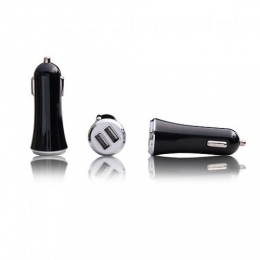 Зарядний пристрій Reddax 2USB RDX-118 (2100mAh+1000mAh) Black