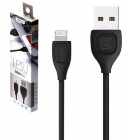 USB кабель Remax Lesu Lightning to USB RC-050i Black