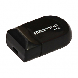 USB-флеш-накопичувач Mibrand 64 GB Scorpio Black (MI2.0/SC64M3B)